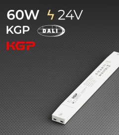 Alimentatore KGP Serie LV LINETYPE - LV60W24CG2-DALI - 24V - 60W - Versione DALI 2 e PUSH AC