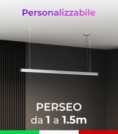 Lampada LED da Sospensione Perseo - Da 100cm a 150cm - Personalizzabile - Dimmerabile