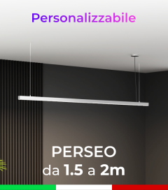 Lampada LED da Sospensione Perseo - Da 150cm a 200cm - Personalizzabile - Dimmerabile