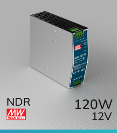 Meanwell Ndr Da Quadro Meanwell 12v Alimentatori
