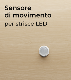 Sensore di Movimento ad Infrarossi PIR per Strisce LED 