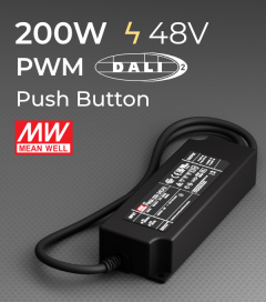 Alimentatore Meanwell PWM-200-48DA2 - 24V - 48V