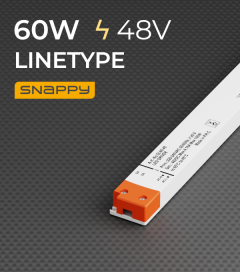 Alimentatore ULTRA SLIM SNAPPY LINETYPE SL60-48VF - 60W - 48V