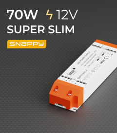 Alimentatore SUPER SLIM SNAPPY SNP75-12VL-E - 70W - 12V