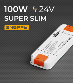 Alimentatore SUPER SLIM SNAPPY SNP100-24VF-2 - 100W - 24V