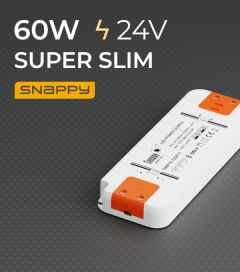 Alimentatore SUPER SLIM SNAPPY SNP60-24VF-2 - 60W - 24V