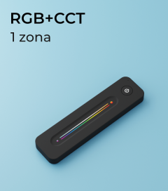 Controller RGB+CCT a Telecomando Slide 1 Zona + Centraline