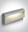 Lampada LED Segnapasso Large da esterno 7W - Bianco - Bianco Caldo - IP54