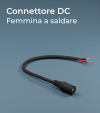 Connettore Strisce LED DC femmina a saldare