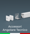 Accessori per Profilo Angolare in Alluminio Design Tecnico