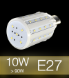 Lampadina LED CORN 10W E27 (90W) -  Bianco Caldo
