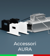 Accessori per Profili in Alluminio da Incasso "Aura"