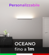 Lampada LED da parete Oceano - Fino a 100cm - Personalizzabile - Dimmerabile - 24V