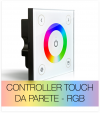 Controller RGB PWM touch da parete per Strisce LED