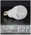 Lampadina LED  E27 12W Globe - Bianco NATURALE