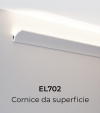 Cornice per LED ELENI LIGHTING EL702 - Vela Concava per Parete