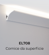 Cornice per LED ELENI LIGHTING EL708 - Vela Concava per Parete