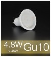 Faretto LED  GU10 4,8W - Bianco CALDO