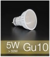 Faretto LED  GU10 5W - Bianco CALDO