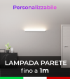 Lampada LED Parete - Fino a 100cm - Personalizzabile - Dimmerabile - 24V