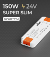 Alimentatore SUPER SLIM SNAPPY SNP150-24VF - 150W - 24V