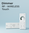 Dimmer Touch con Telecomando + Centralina 10A