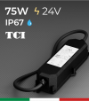 Alimentatore TCI ST2 IP67 24V 75W impermeabile IP67 