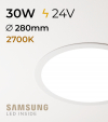 Faretto da Incasso Rotondo Slim 30W LUCE CALDA - Downlight - LED Samsung