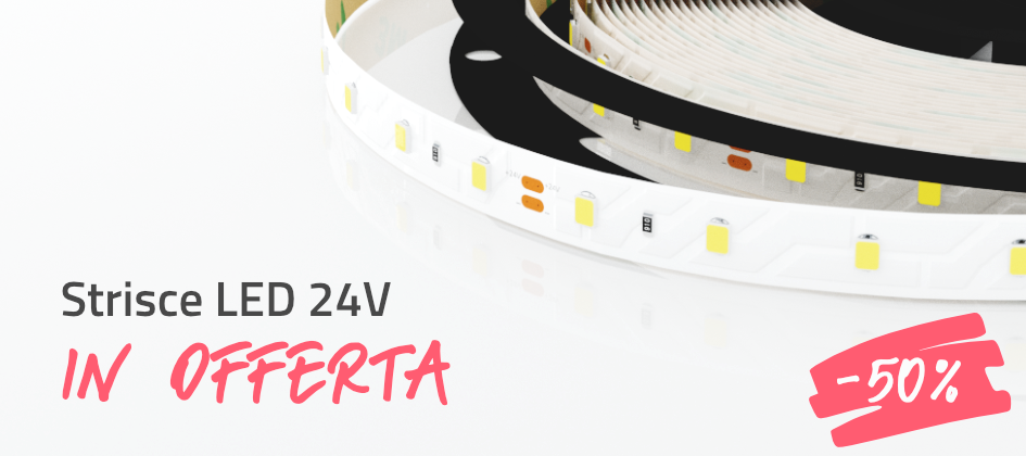 Promo Strisce LED Bianco Naturale 2835 4000k 60 LED metro