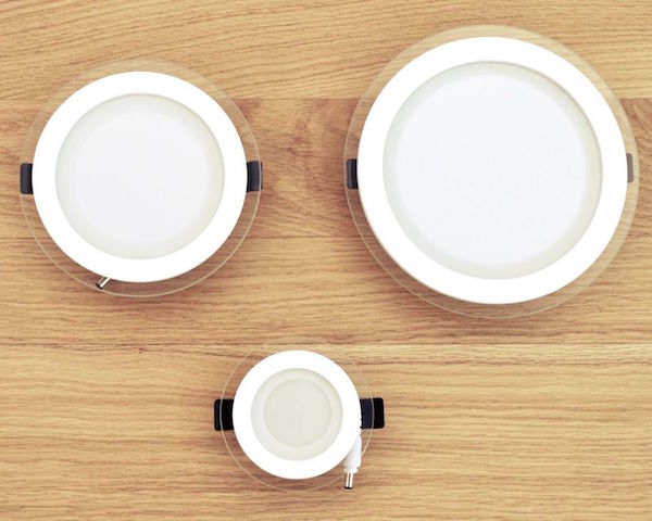White Halo Round
